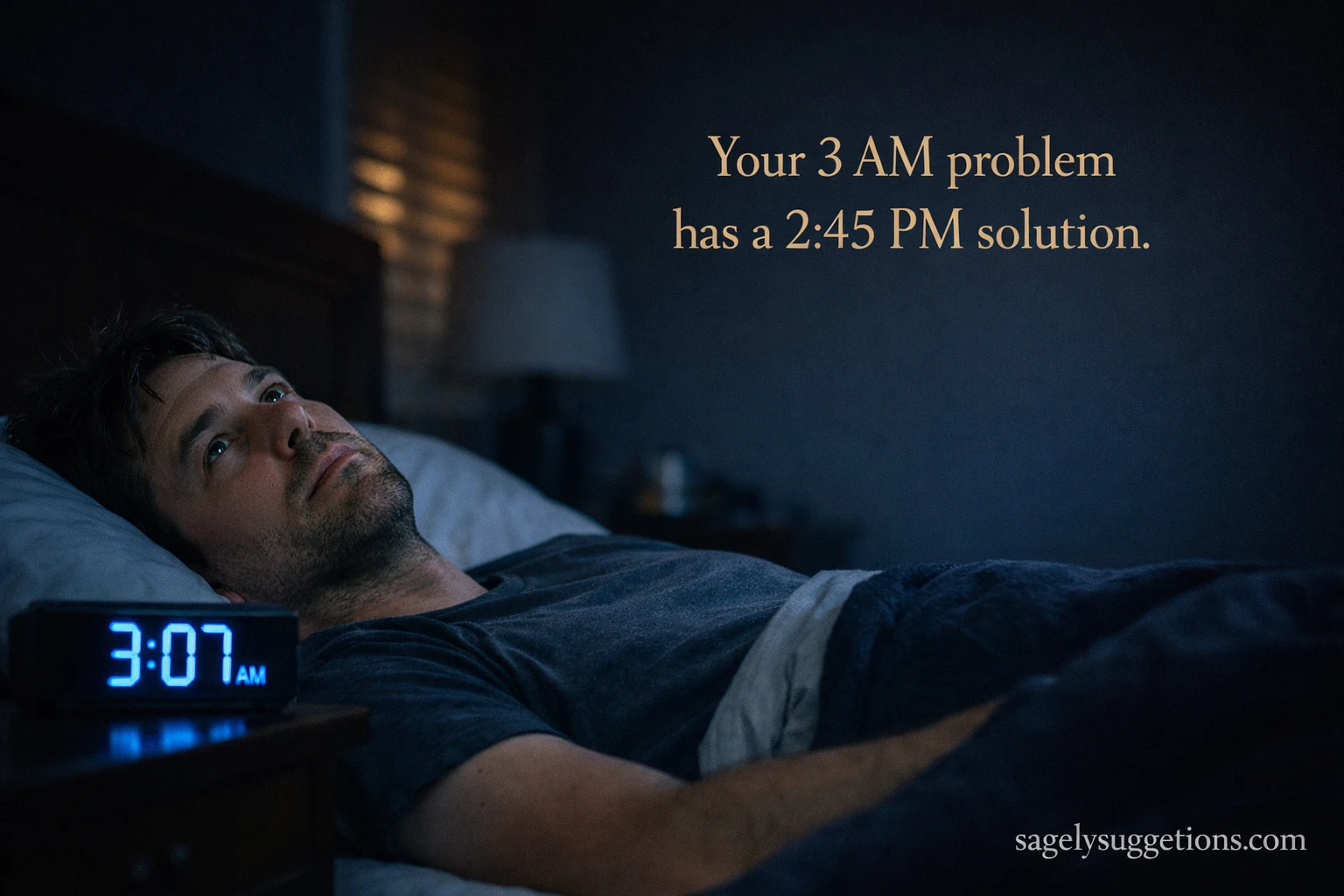 Why You Wake Up at 3 AM Every Night — Decoded